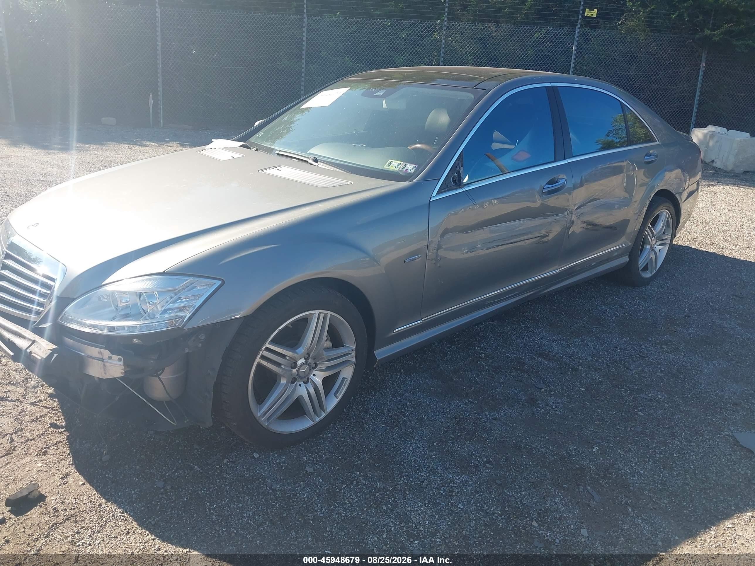 2012 Mercedes-benz S 550 4matic Gray vin: WDDNG9EB3CA468485
