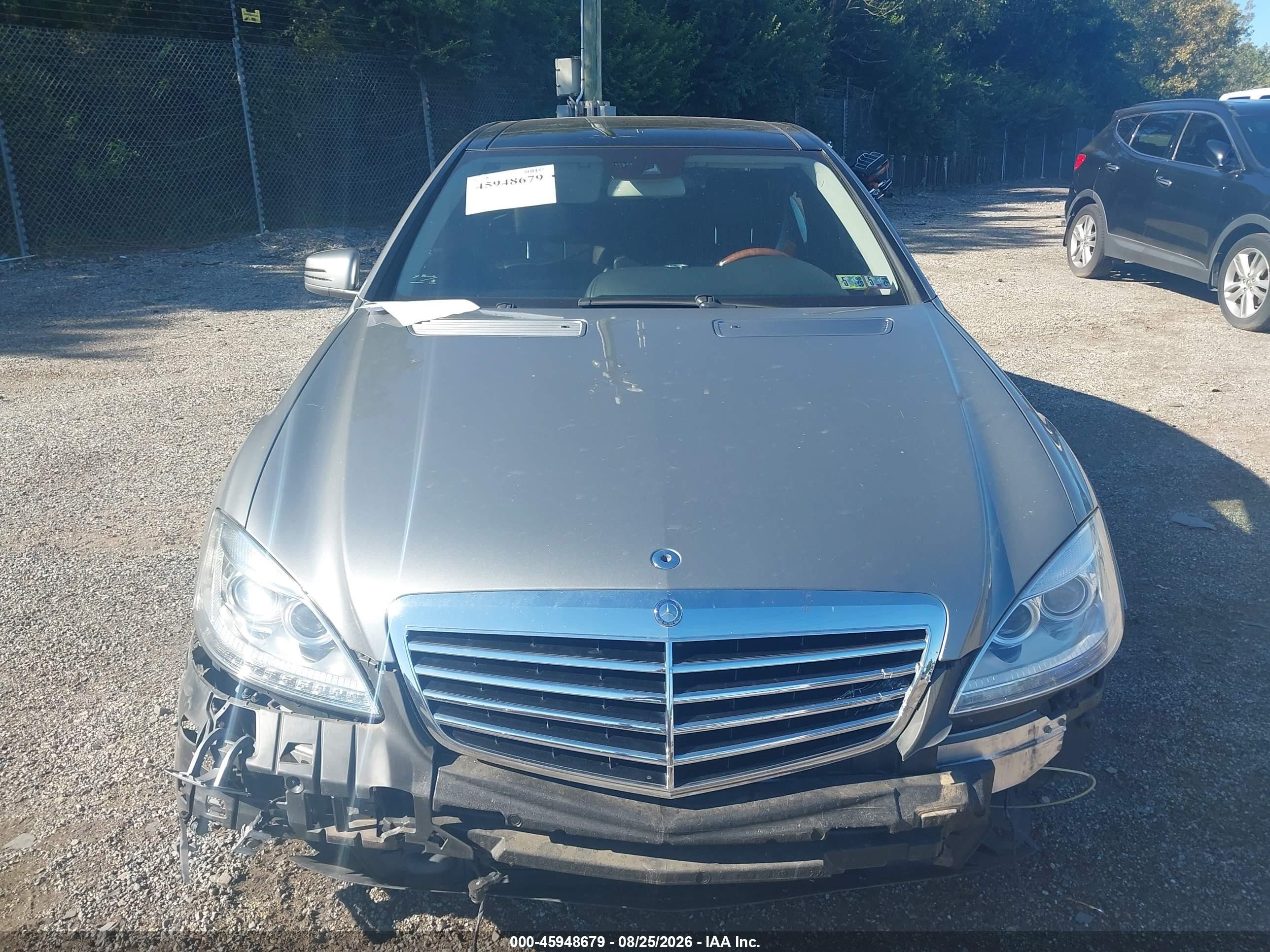 2012 Mercedes-benz S 550 4matic Gray vin: WDDNG9EB3CA468485