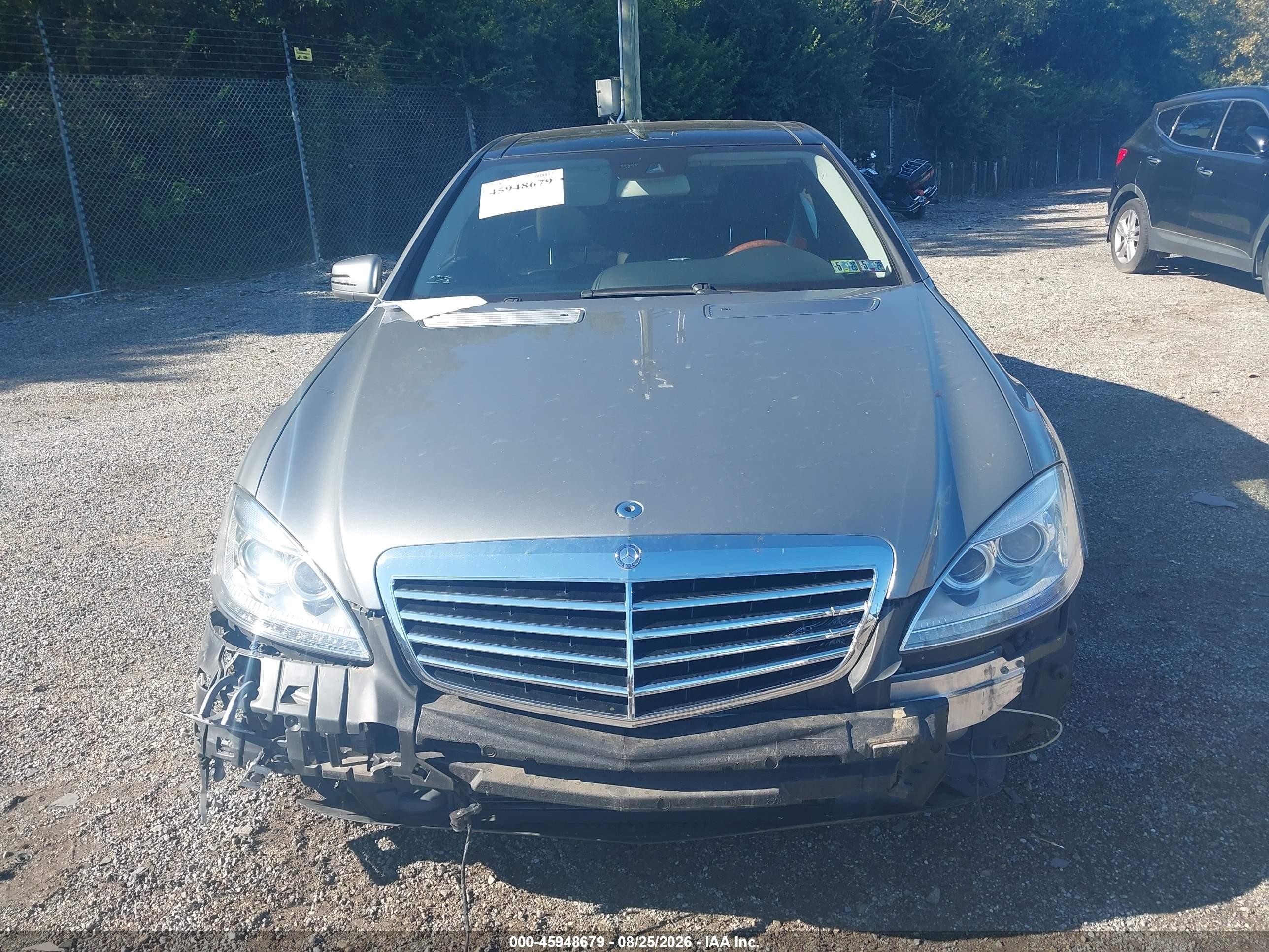 2012 Mercedes-benz S 550 4matic Gray vin: WDDNG9EB3CA468485