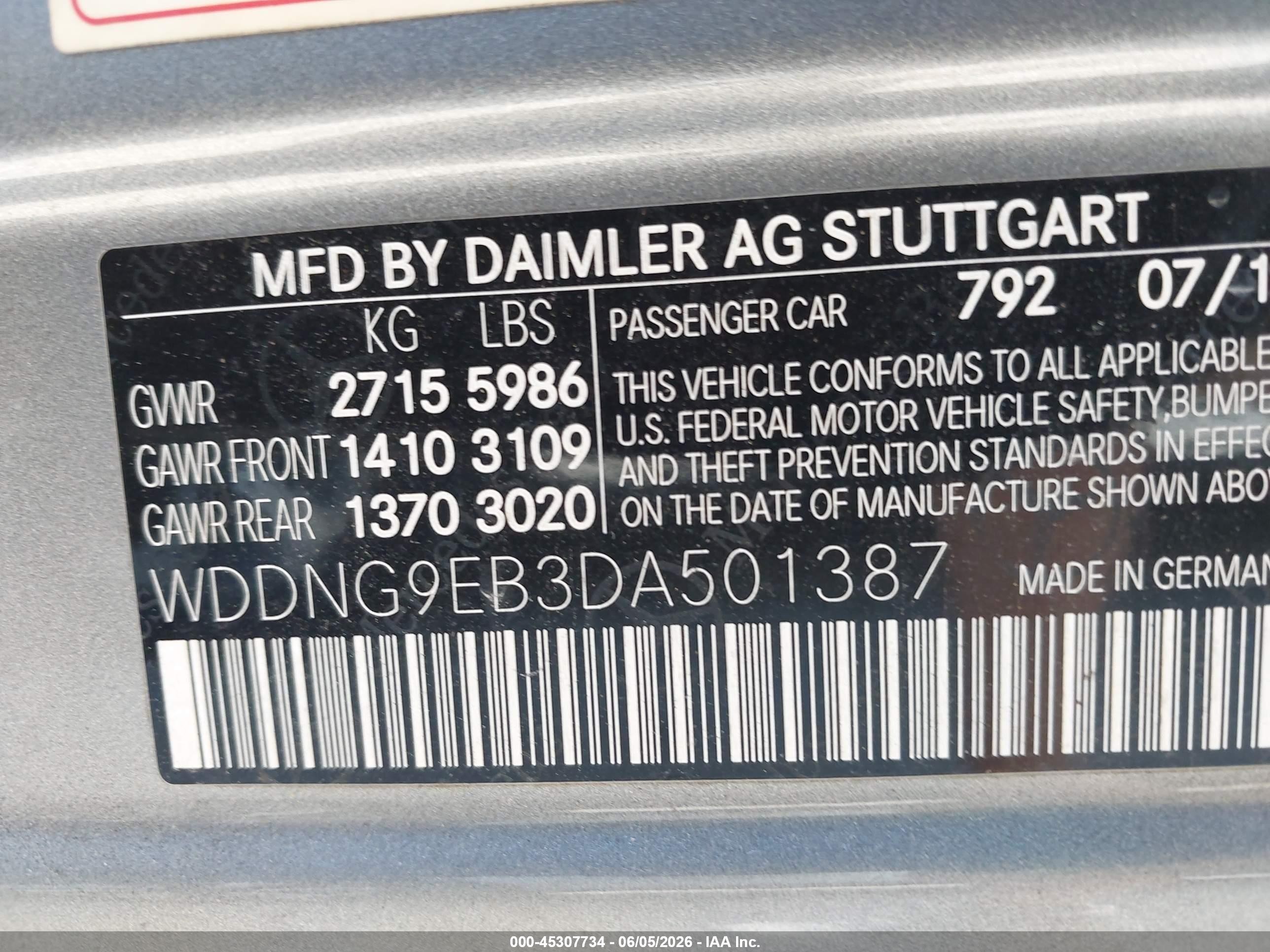 2013 Mercedes-benz S 550 4matic Silver vin: WDDNG9EB3DA501387