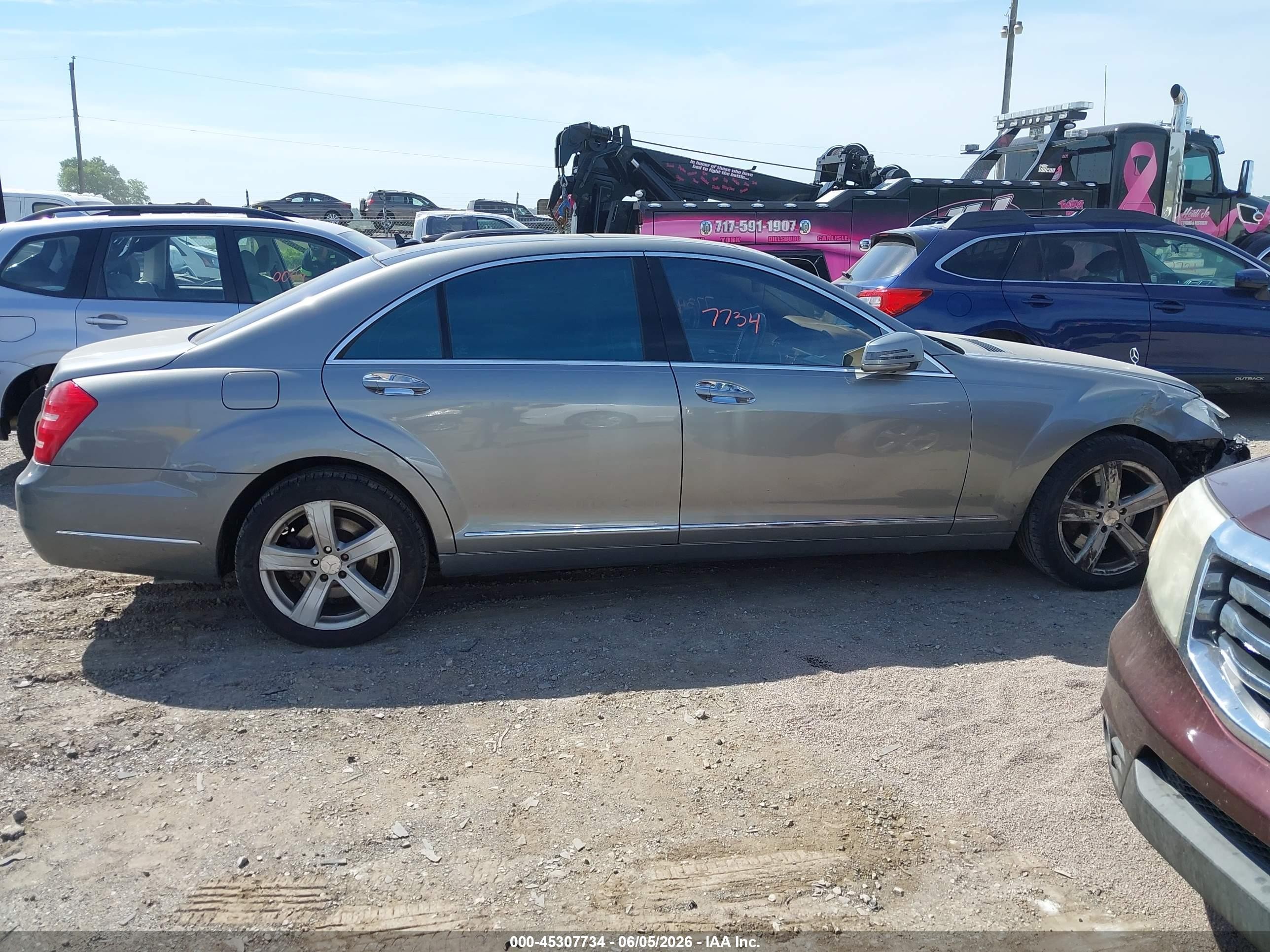 2013 Mercedes-benz S 550 4matic Silver vin: WDDNG9EB3DA501387