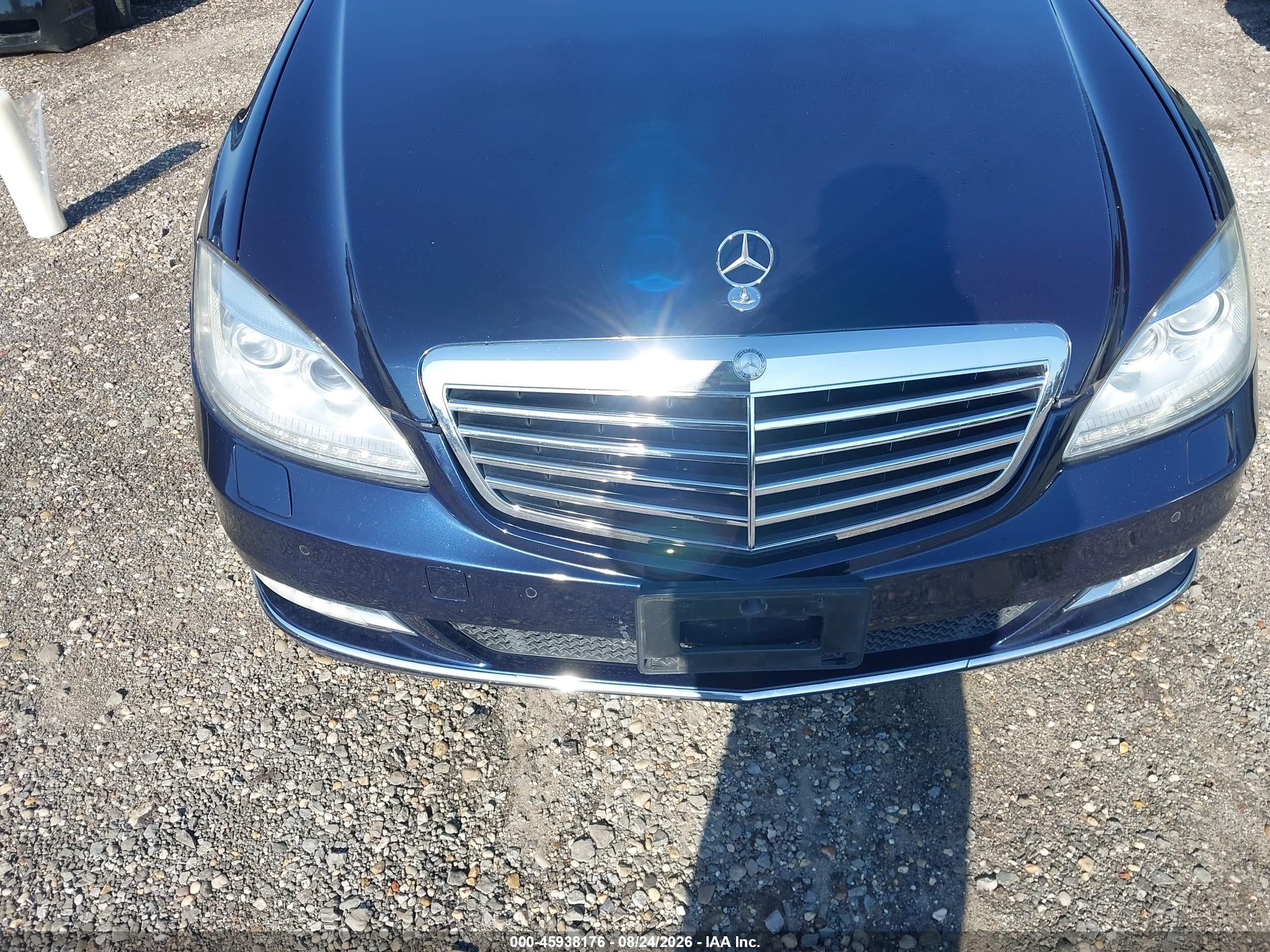 2013 Mercedes-benz S 550 4matic Синий vin: WDDNG9EB3DA528721