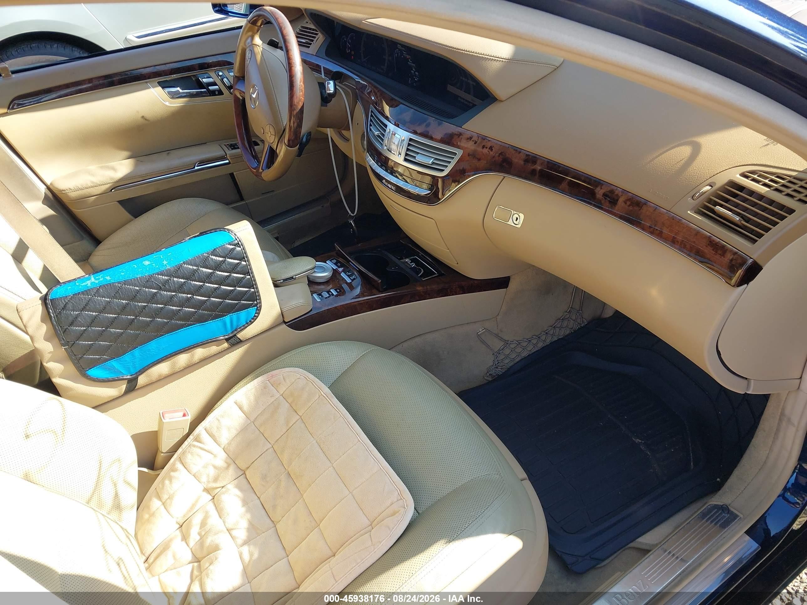 2013 Mercedes-benz S 550 4matic Синий vin: WDDNG9EB3DA528721