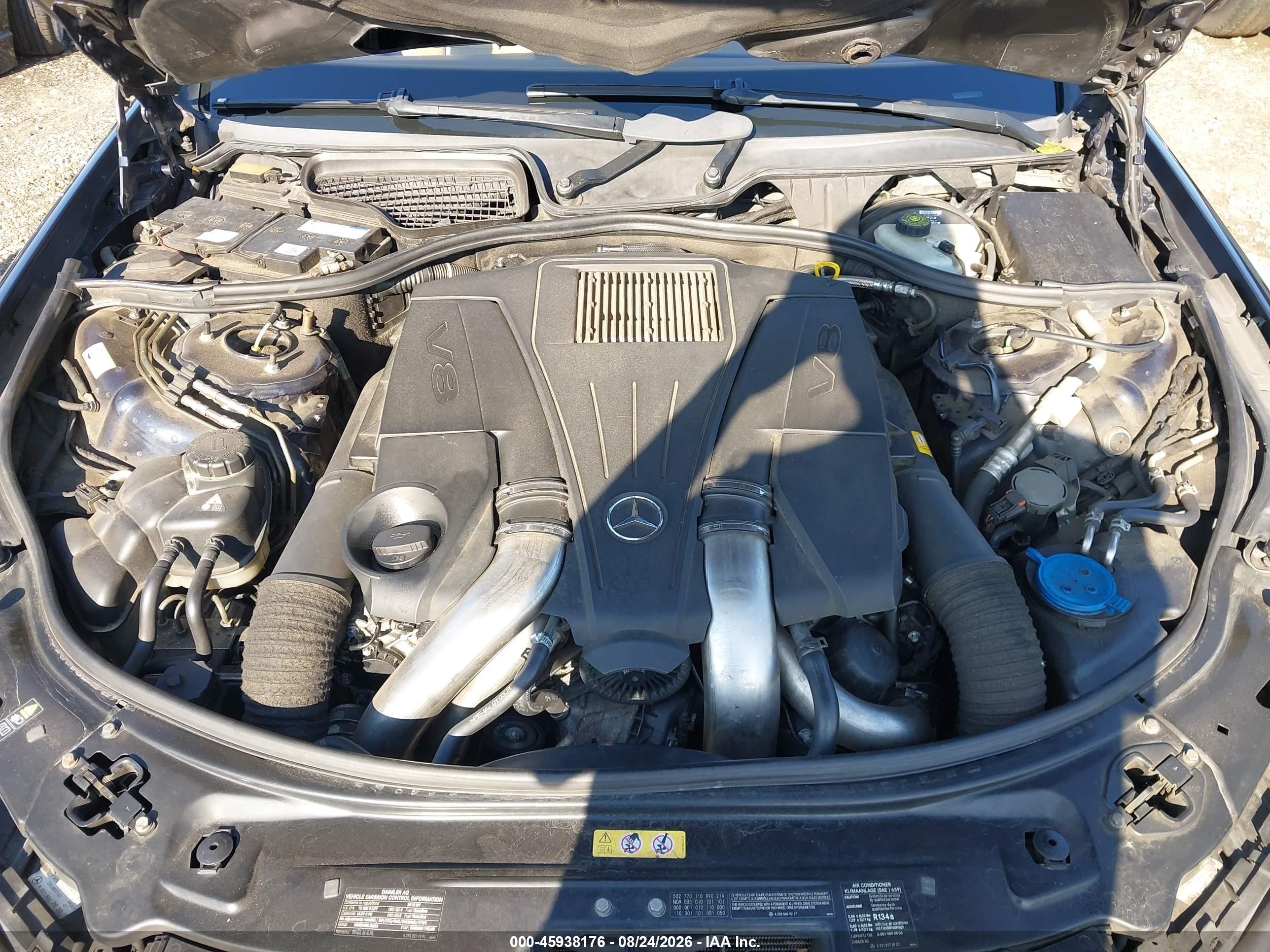 2013 Mercedes-benz S 550 4matic Синий vin: WDDNG9EB3DA528721