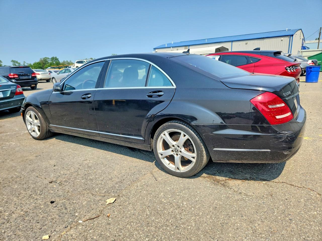 2013 Mercedes-benz S 550 4matic Black vin: WDDNG9EB3DA533272