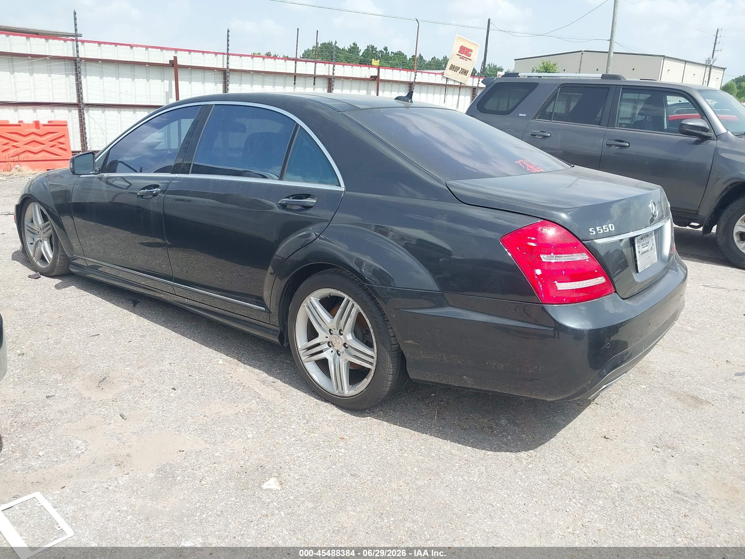 2013 Mercedes-benz S 550 4matic Black vin: WDDNG9EB3DA535409