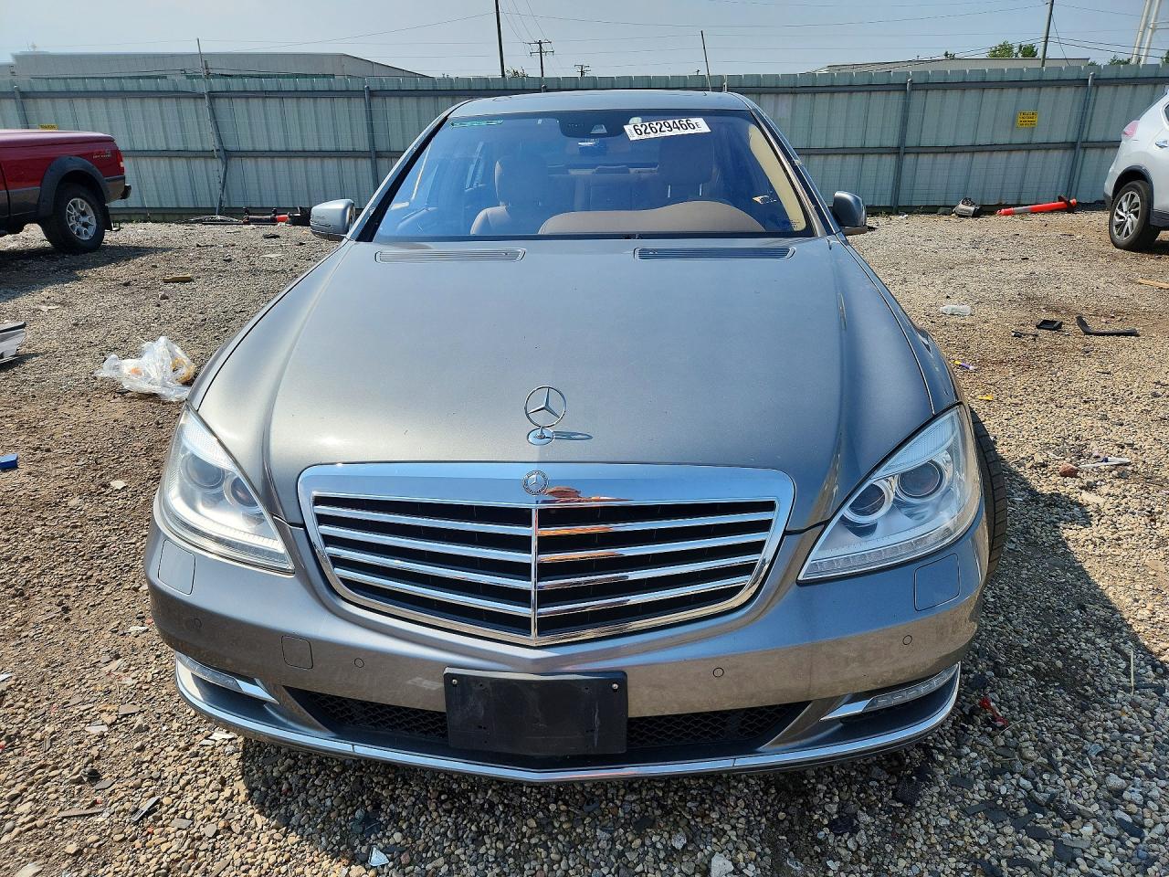 2012 Mercedes-benz S 550 4matic Gray vin: WDDNG9EB4CA453140