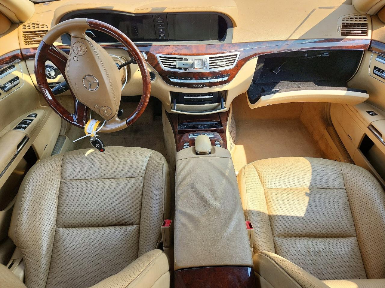 2012 Mercedes-benz S 550 4matic Gray vin: WDDNG9EB4CA453140