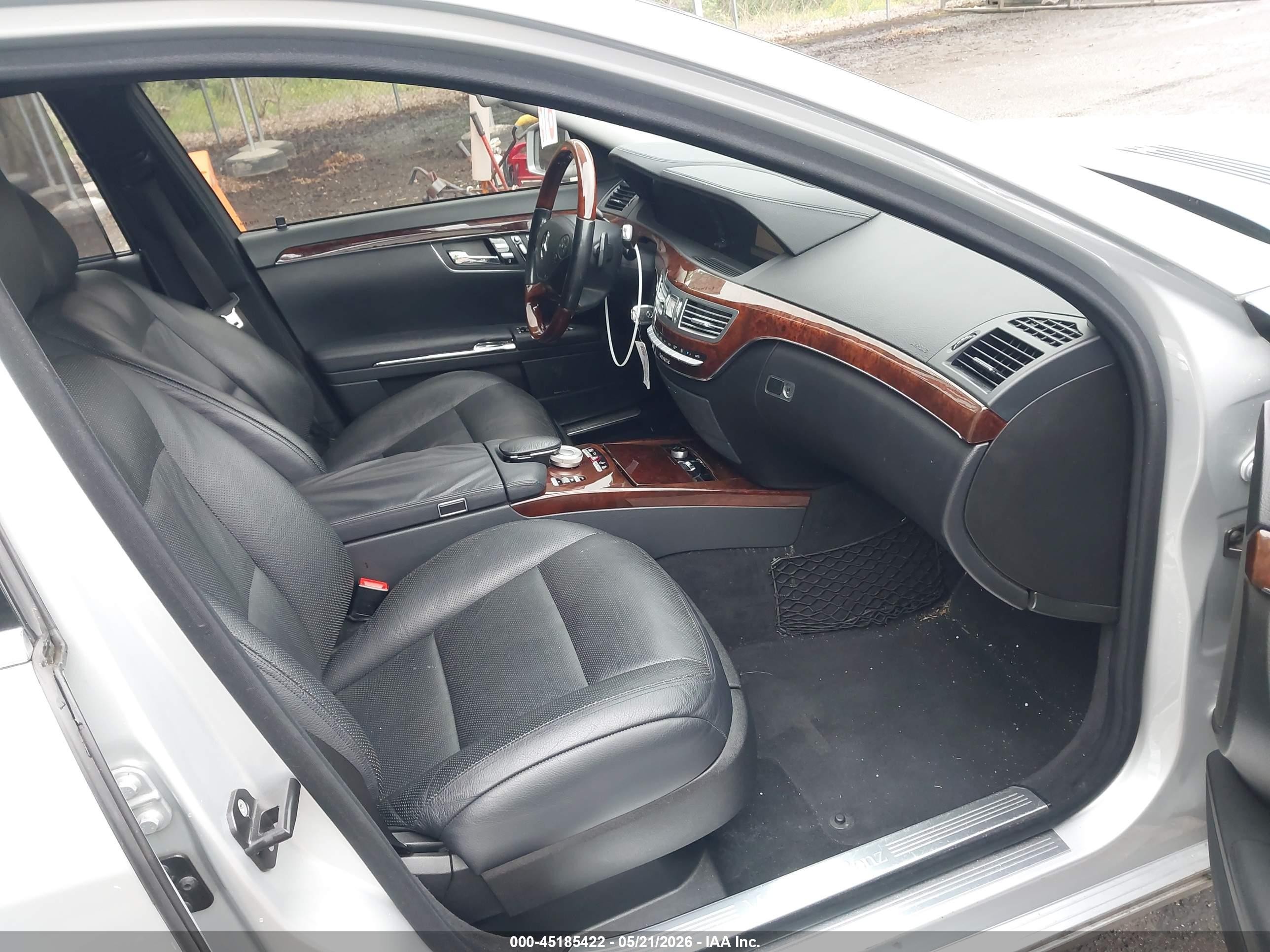 2012 Mercedes-benz S 550 4matic Silver vin: WDDNG9EB4CA470830