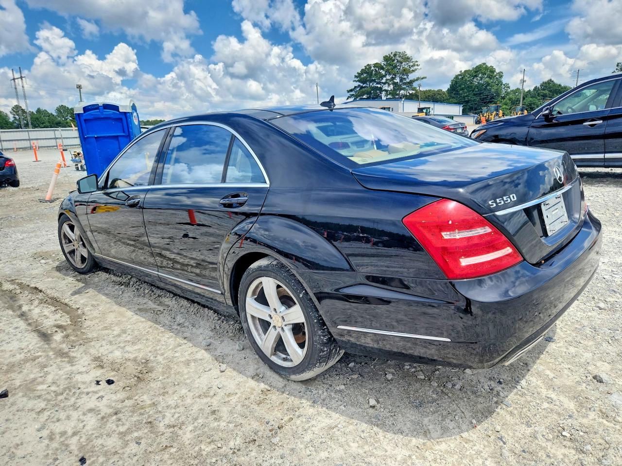 2013 Mercedes-benz S 550 4matic Black vin: WDDNG9EB4DA500751