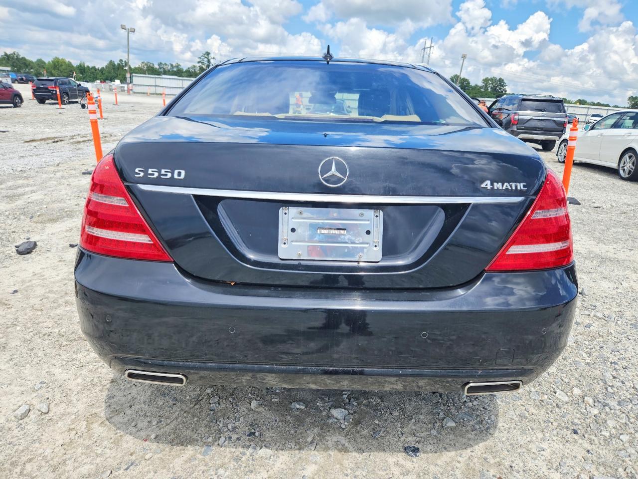 2013 Mercedes-benz S 550 4matic Black vin: WDDNG9EB4DA500751