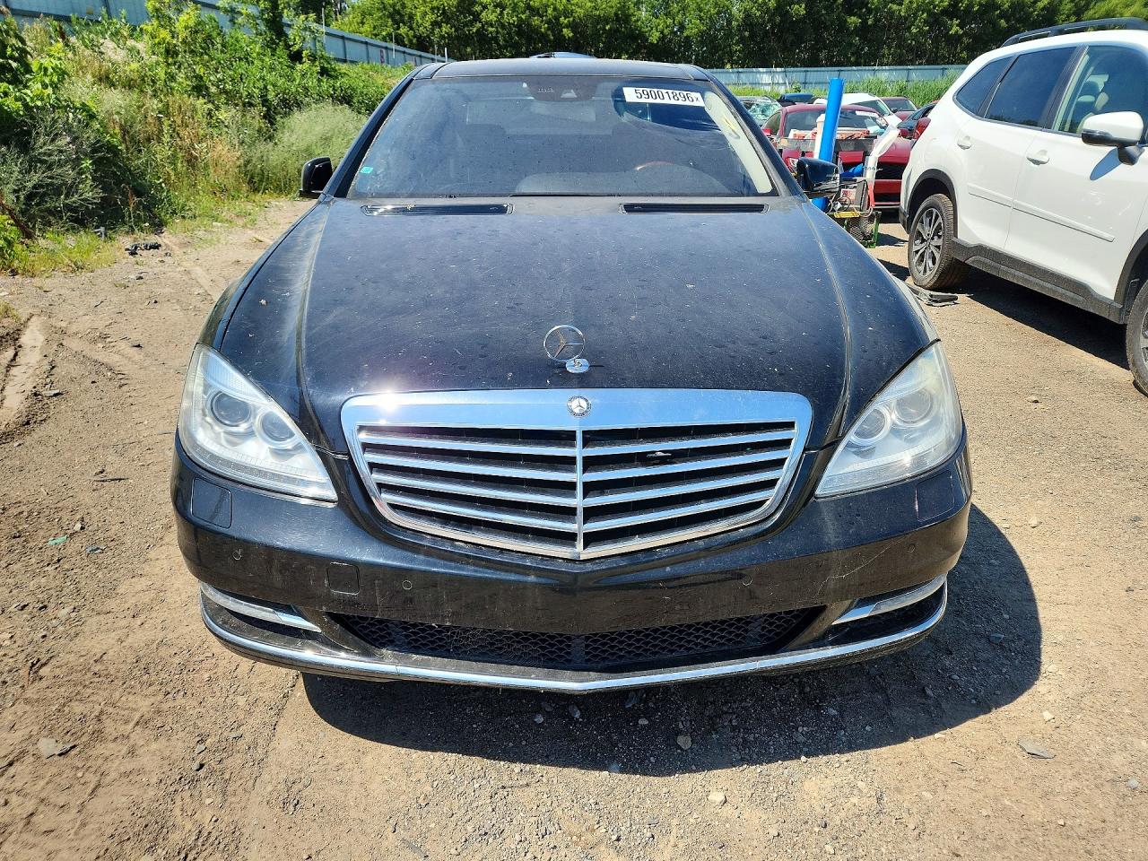 2013 Mercedes-benz S 550 4matic Черный vin: WDDNG9EB4DA507117