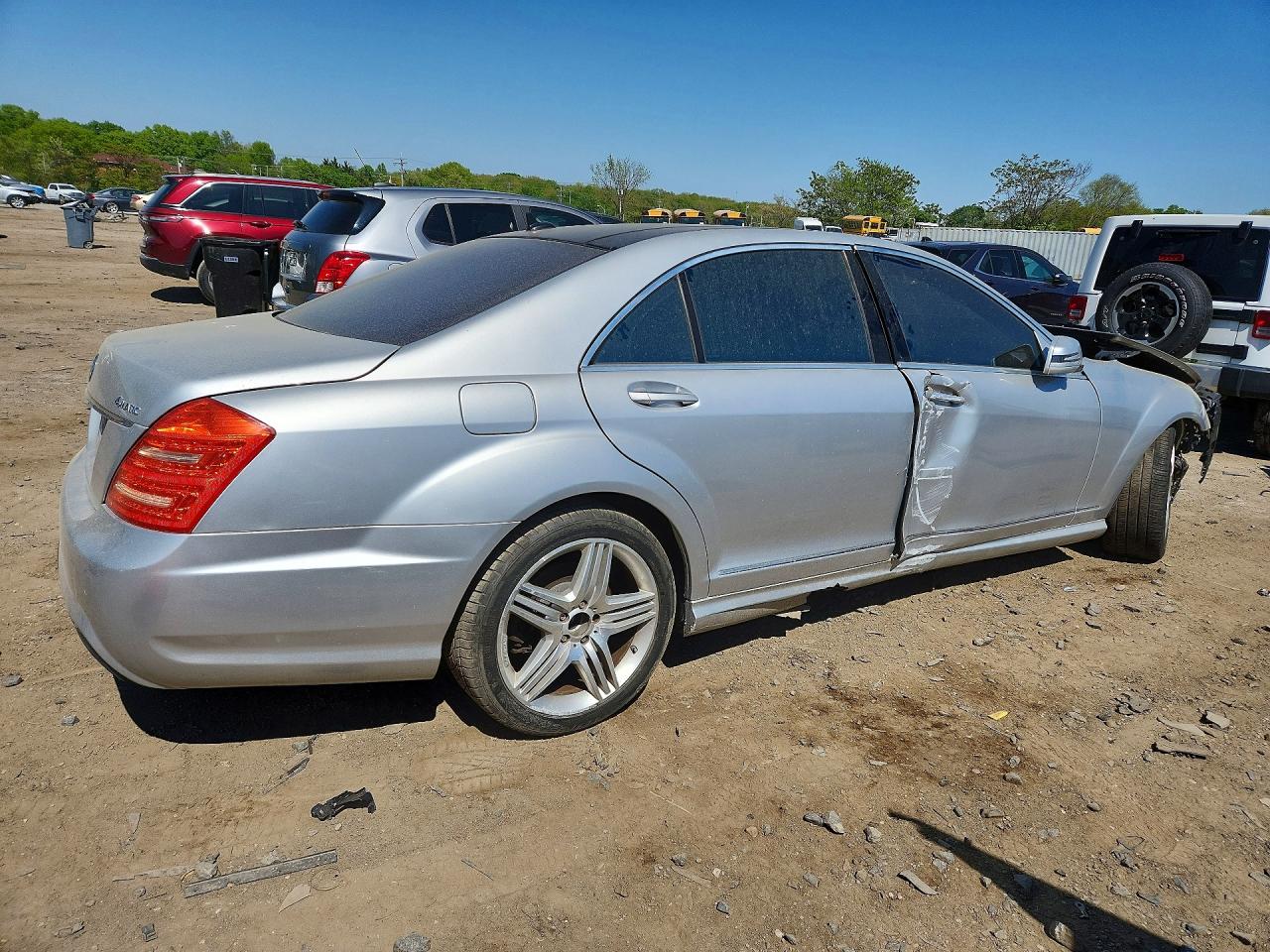2013 Mercedes-benz S 550 4matic Gray vin: WDDNG9EB4DA532714