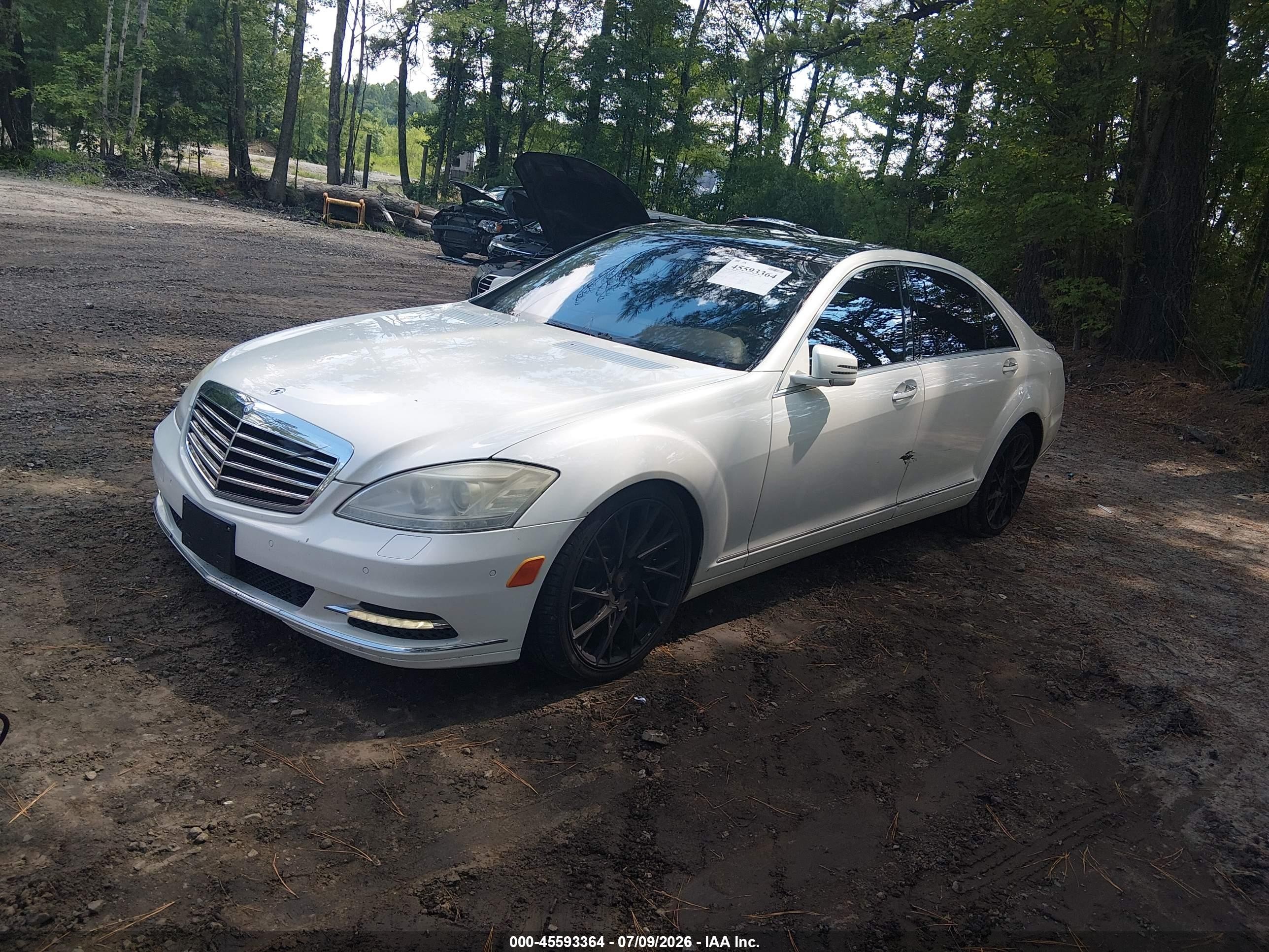 2013 Mercedes-benz S 550 4matic White vin: WDDNG9EB4DA534334
