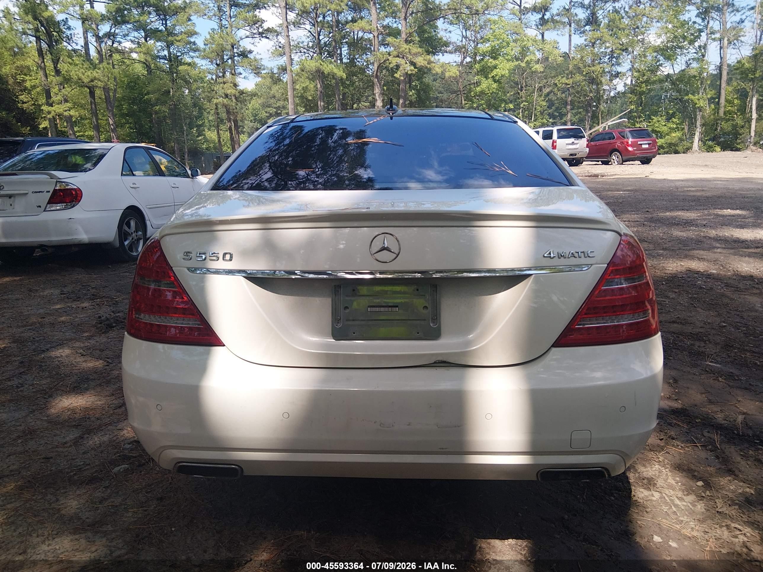2013 Mercedes-benz S 550 4matic White vin: WDDNG9EB4DA534334