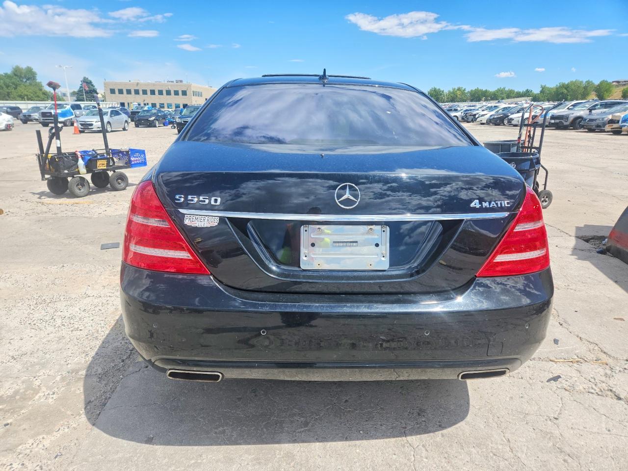 2012 Mercedes-benz S 550 4matic Черный vin: WDDNG9EB5CA425640