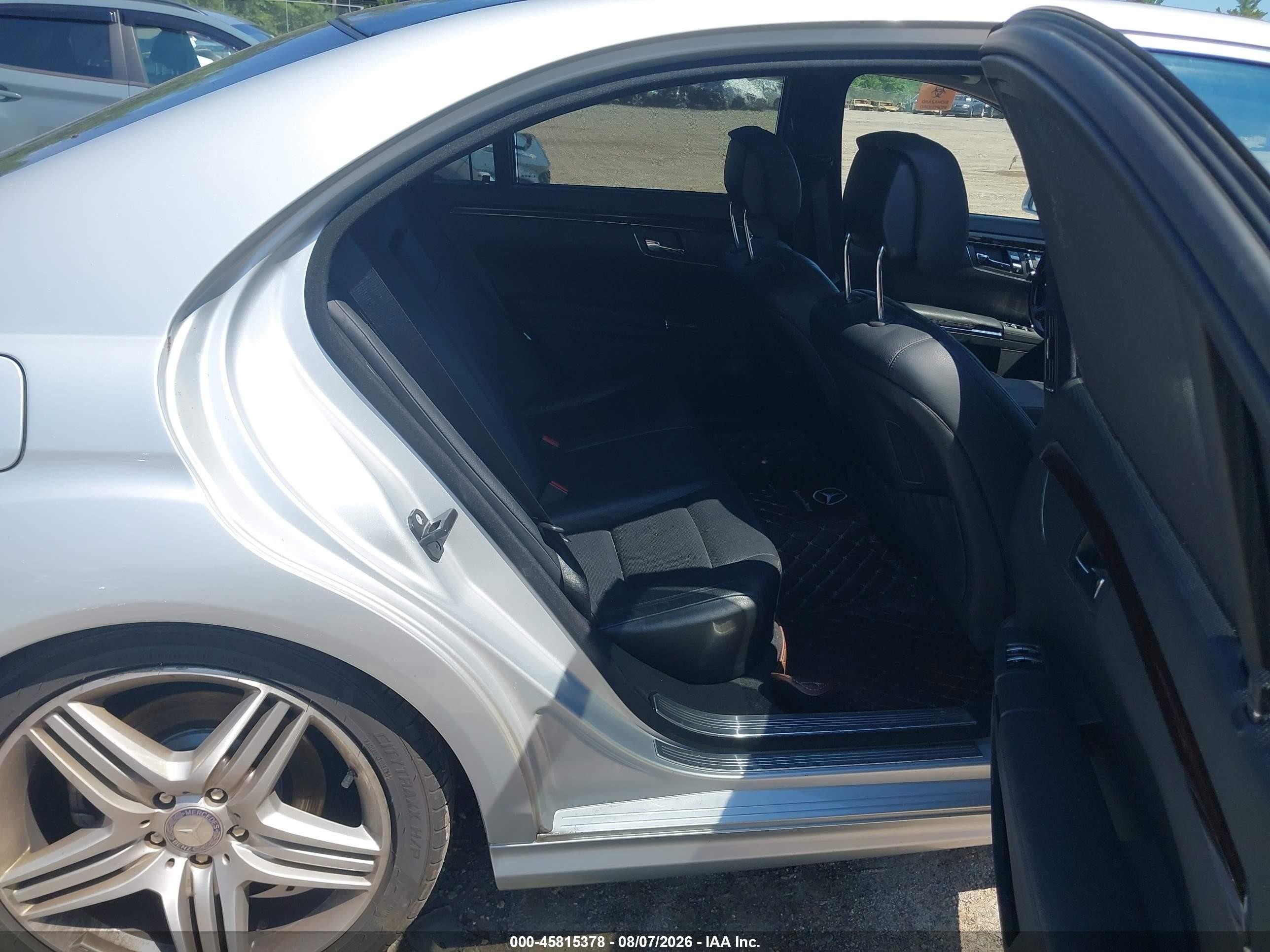 2012 Mercedes-benz S 550 4matic Silver vin: WDDNG9EB5CA457794