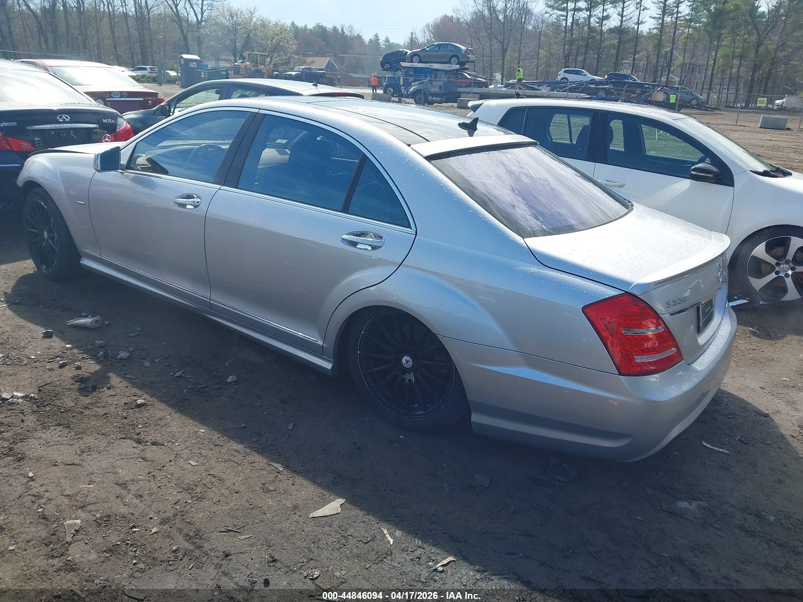 2012 Mercedes-benz S 550 4matic Серебряный vin: WDDNG9EB5CA469220