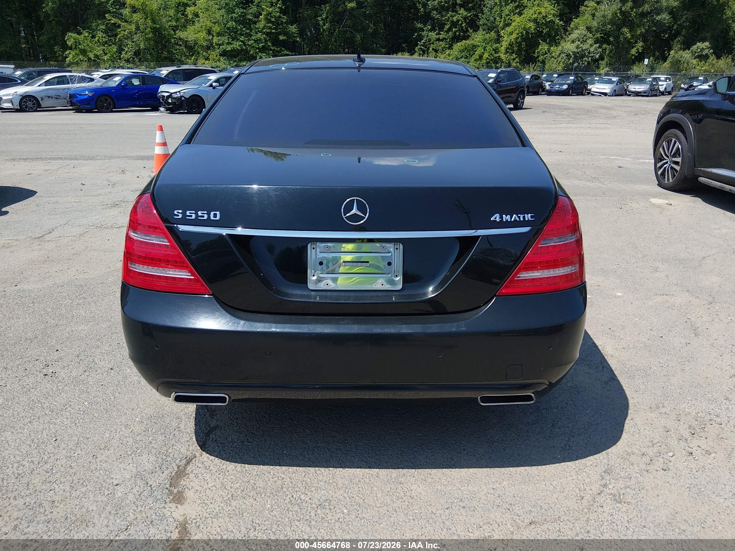 2012 Mercedes-benz S 550 4matic Black vin: WDDNG9EB5CA478127
