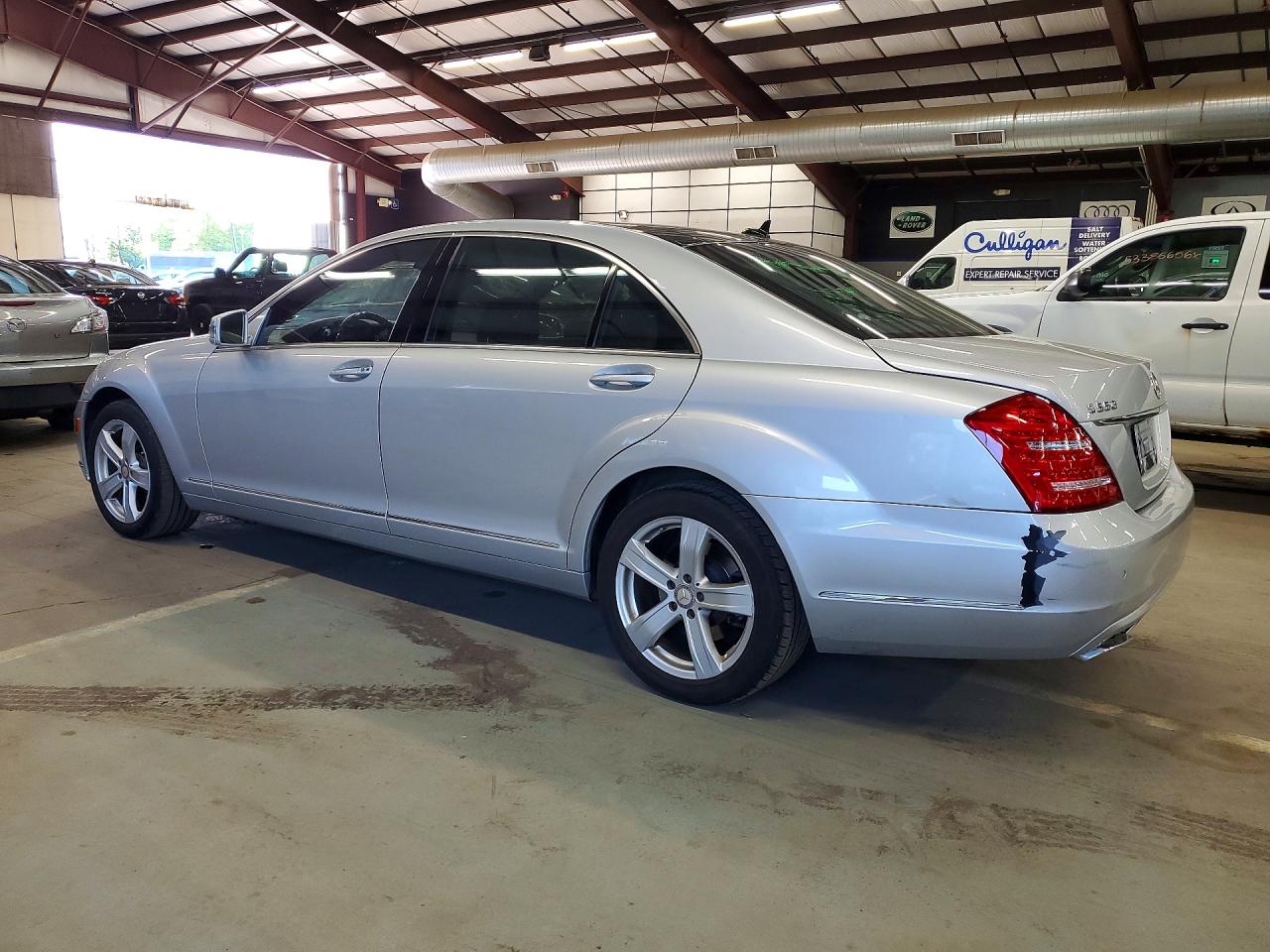 2013 Mercedes-benz S 550 4matic Silver vin: WDDNG9EB5DA514223