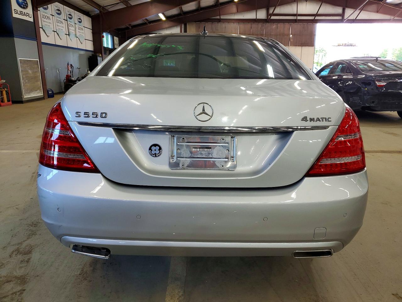 2013 Mercedes-benz S 550 4matic Silver vin: WDDNG9EB5DA514223