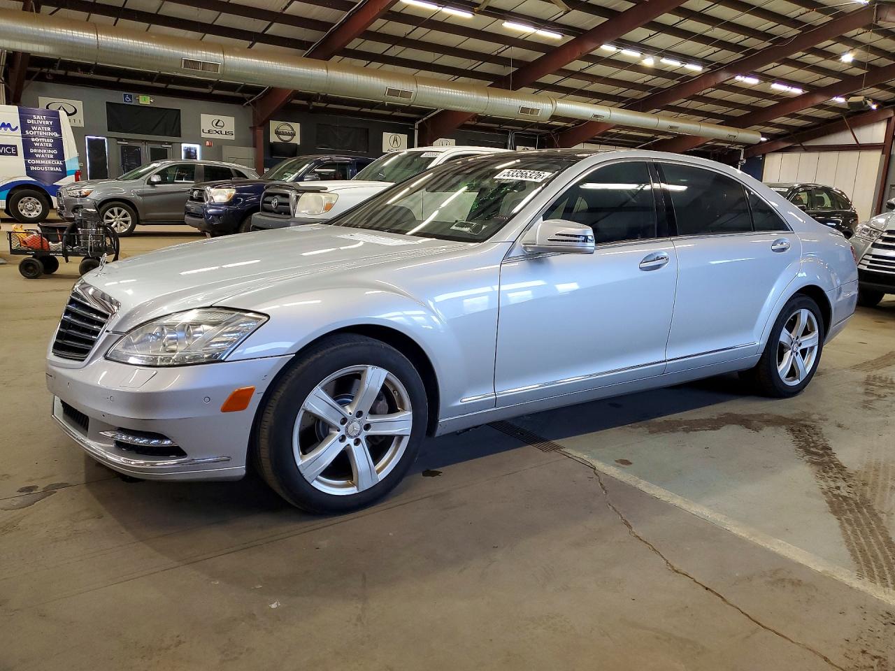 2013 Mercedes-benz S 550 4matic Silver vin: WDDNG9EB5DA514223