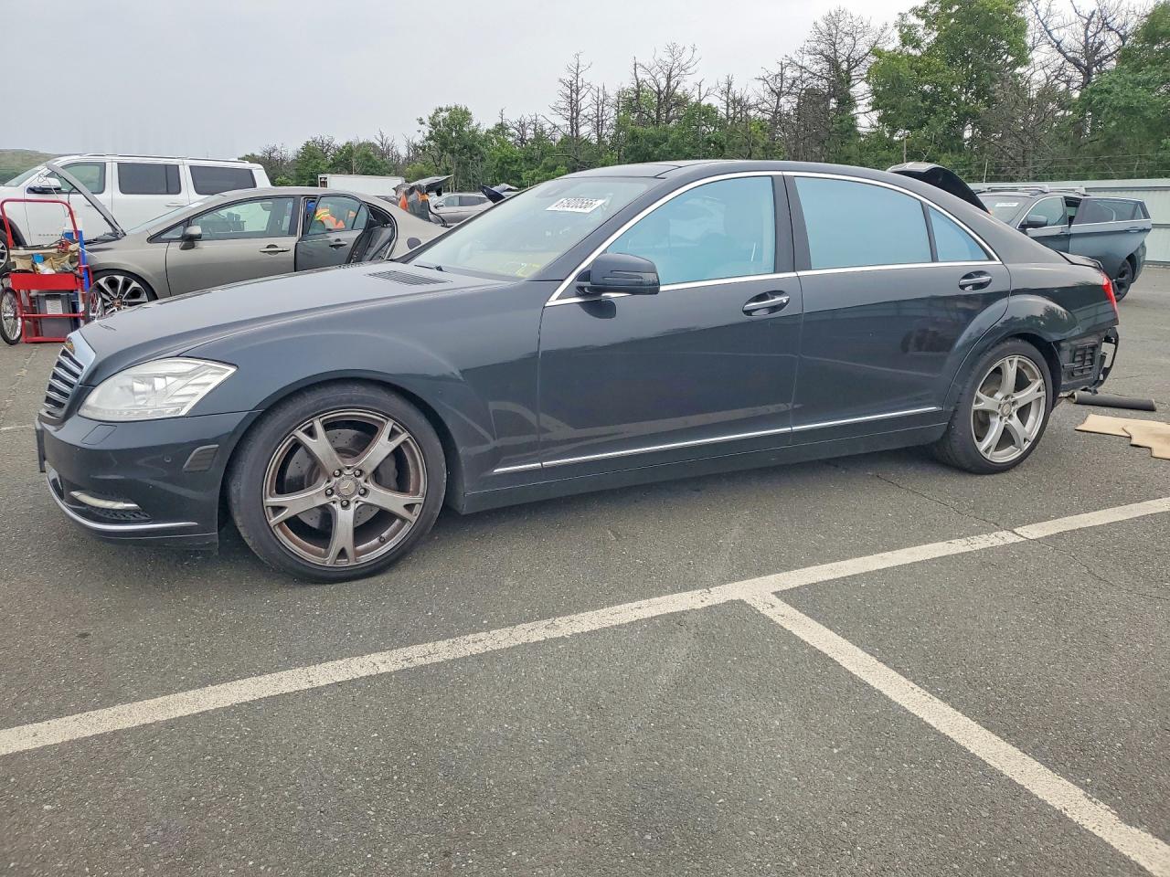 2013 Mercedes-benz S 550 4matic Black vin: WDDNG9EB5DA526033