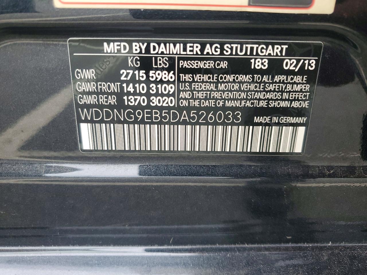 2013 Mercedes-benz S 550 4matic Black vin: WDDNG9EB5DA526033