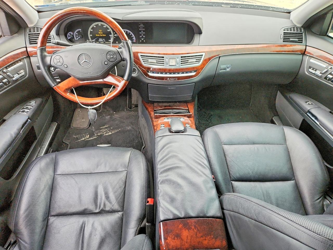 2012 Mercedes-benz S 550 4matic Black vin: WDDNG9EB6CA435447