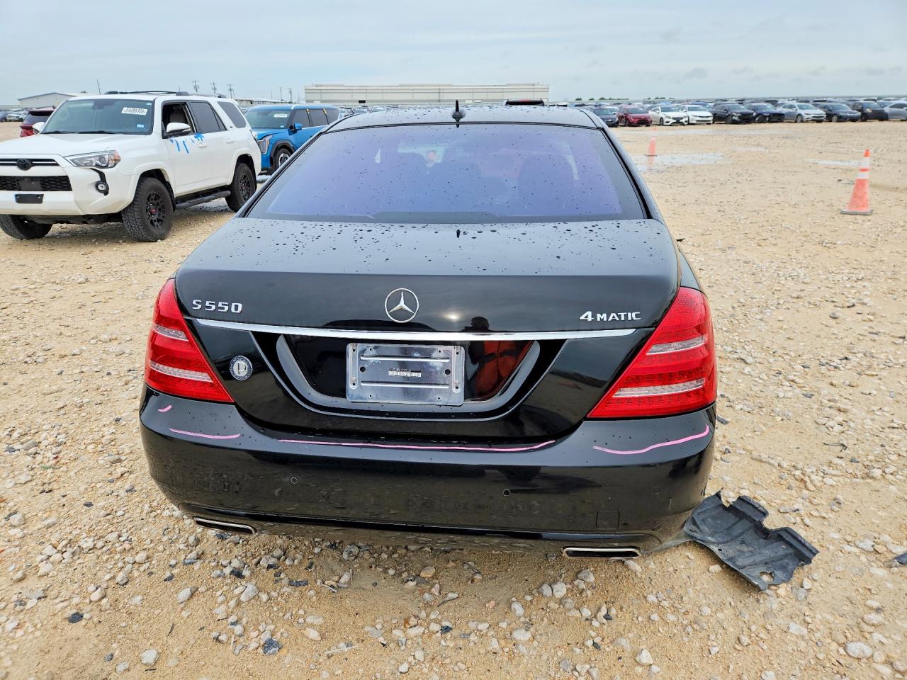 2012 Mercedes-benz S 550 4matic Black vin: WDDNG9EB6CA435447