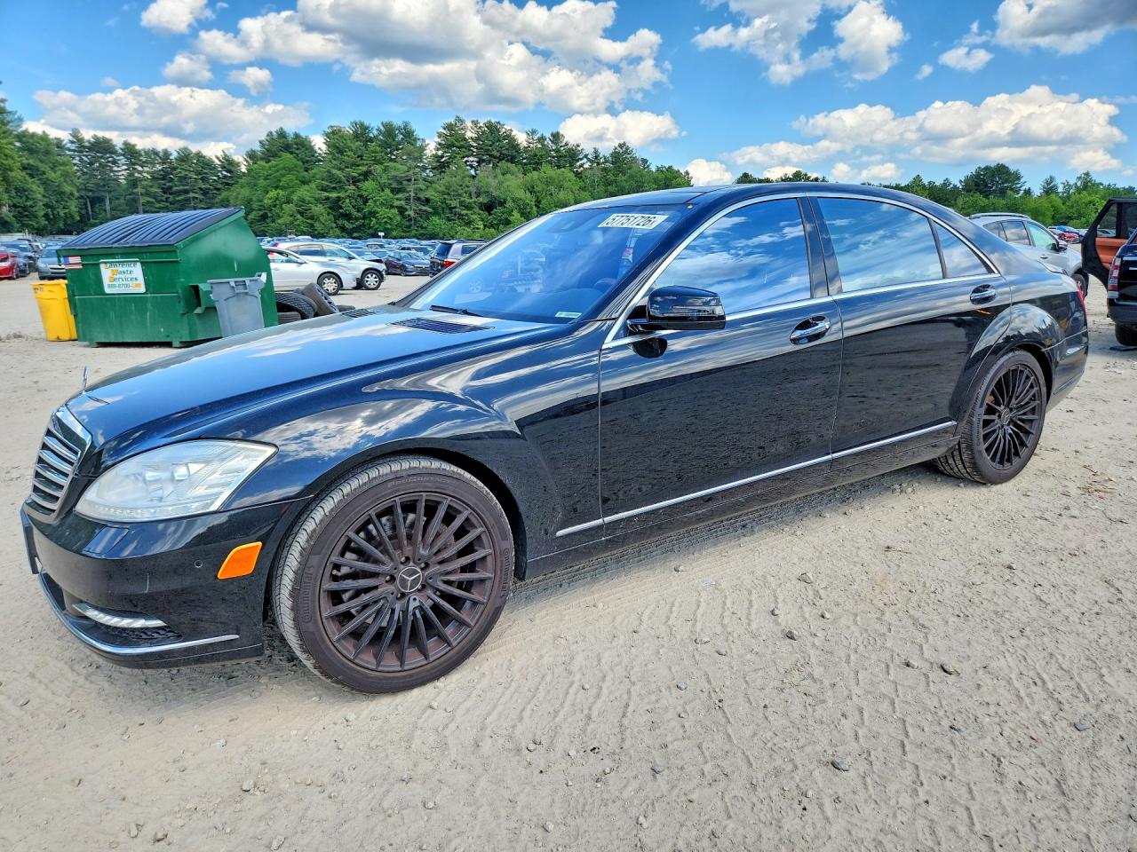 2013 Mercedes-benz S 550 4matic Black vin: WDDNG9EB6DA505532