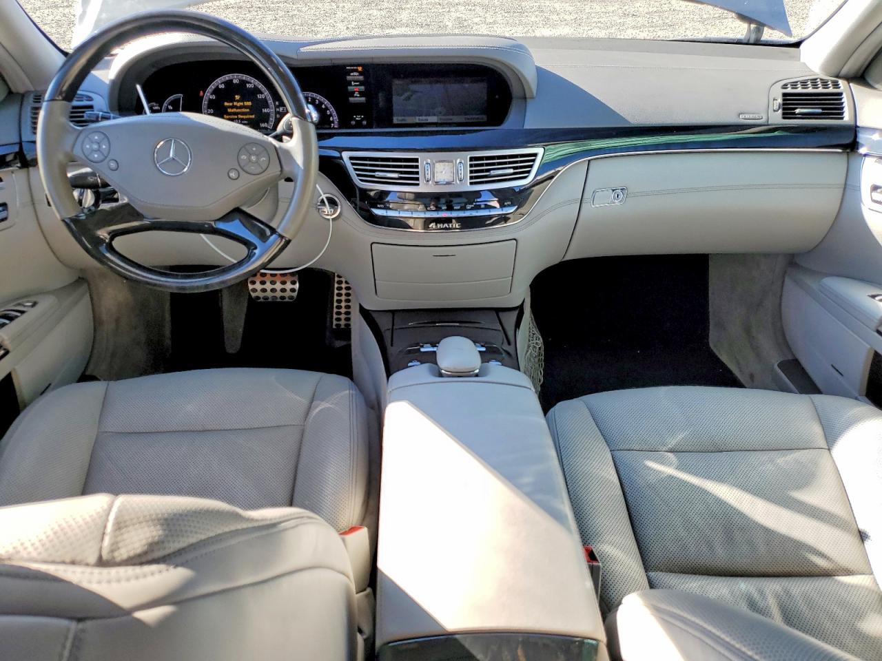 2013 Mercedes-benz S 550 4matic Silver vin: WDDNG9EB6DA527742