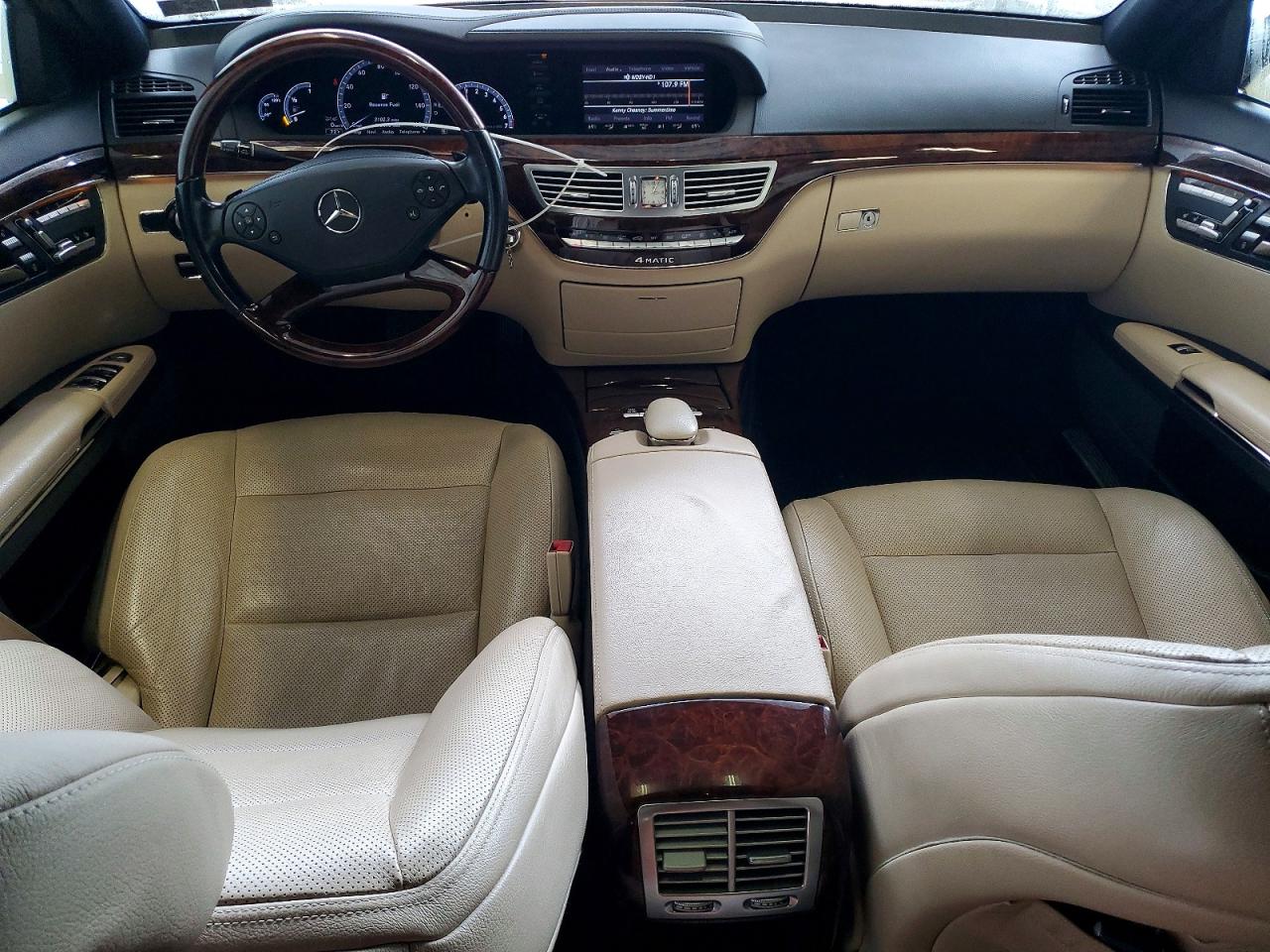 2013 Mercedes-benz S 550 4matic Белый vin: WDDNG9EB7DA511629