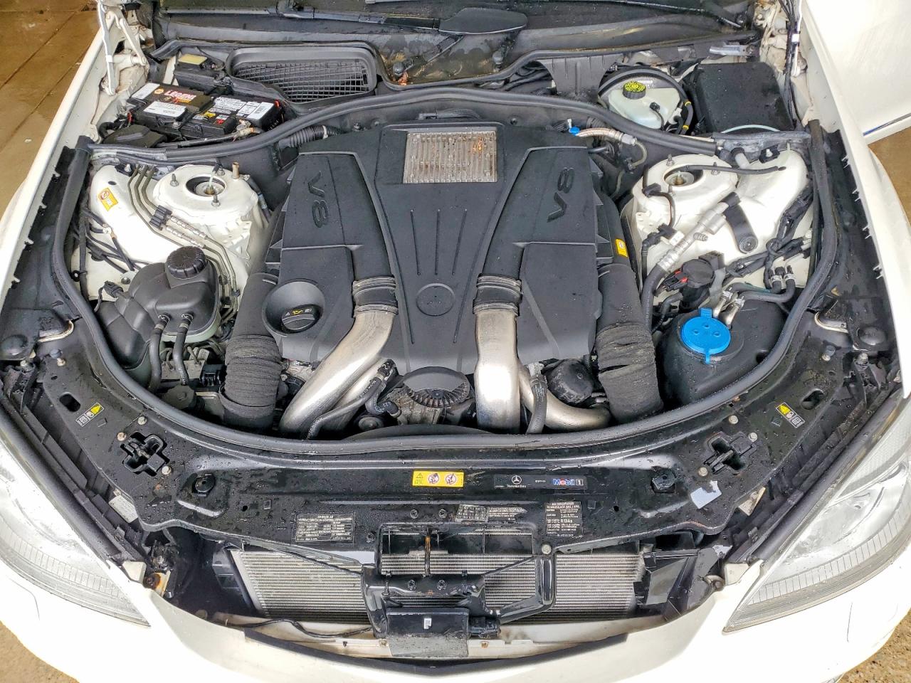 2013 Mercedes-benz S 550 4matic Белый vin: WDDNG9EB7DA511629
