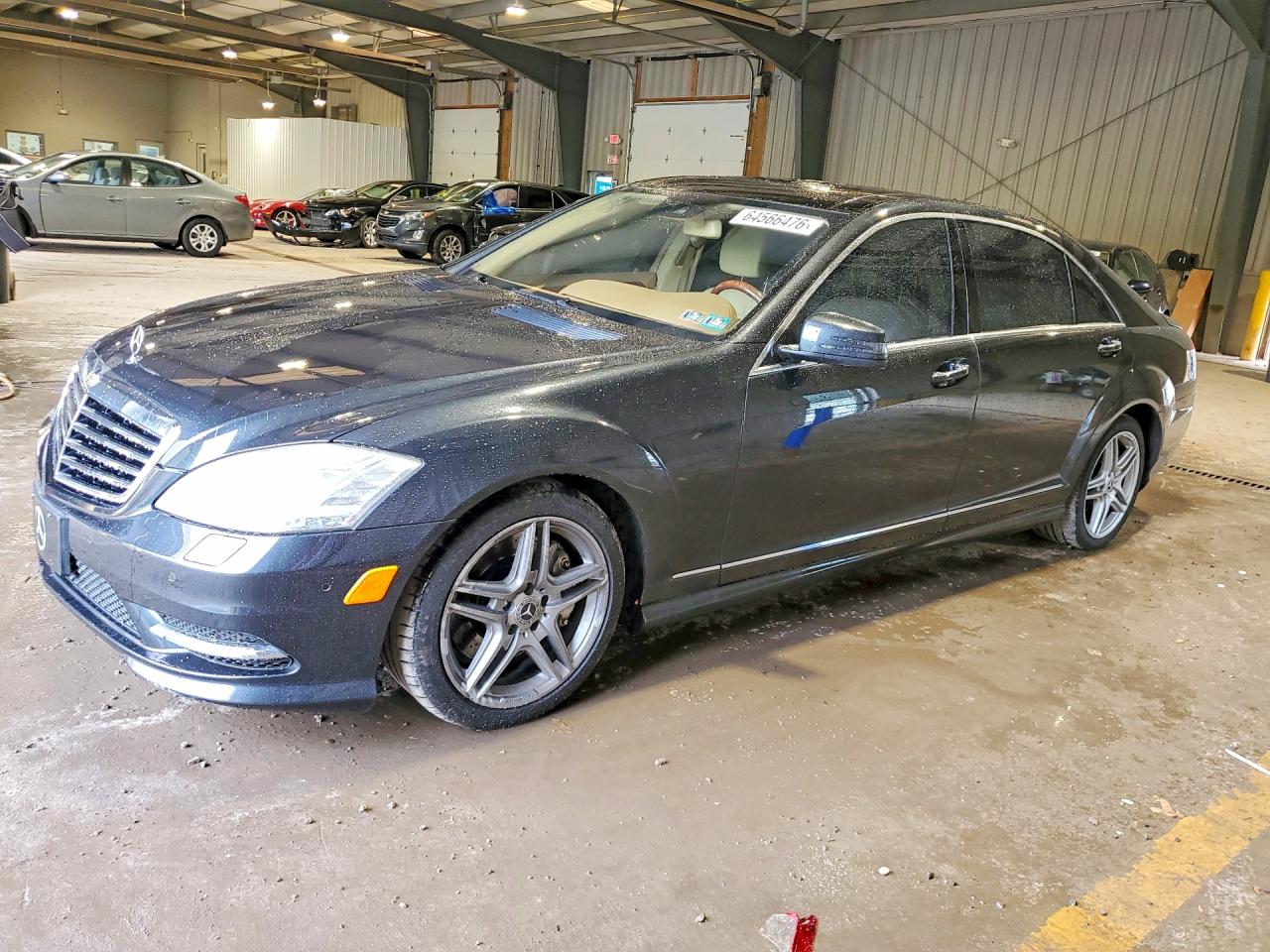 2013 Mercedes-benz S 550 4matic Black vin: WDDNG9EB7DA526356