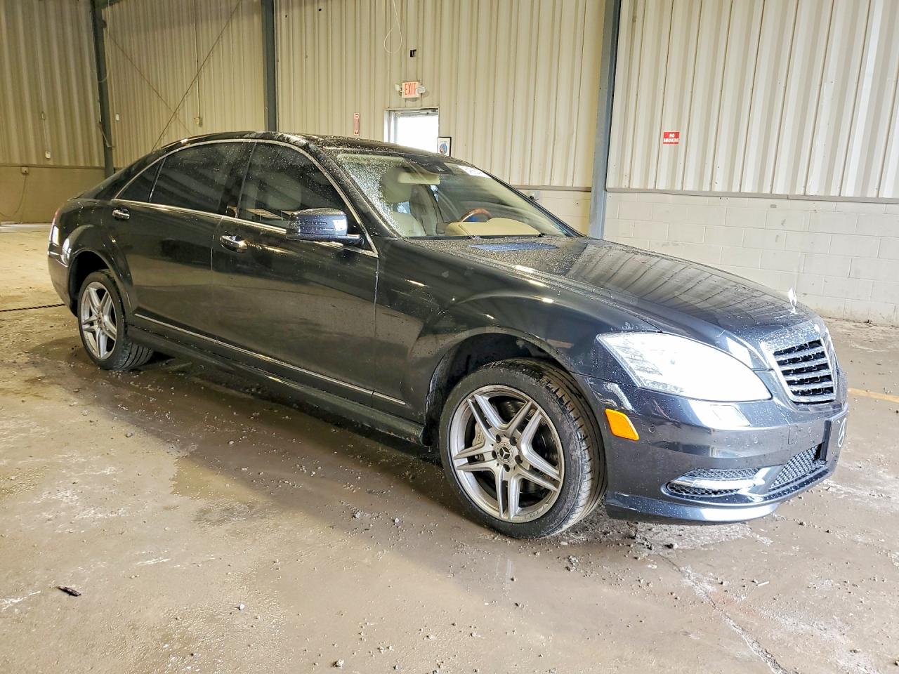 2013 Mercedes-benz S 550 4matic Black vin: WDDNG9EB7DA526356
