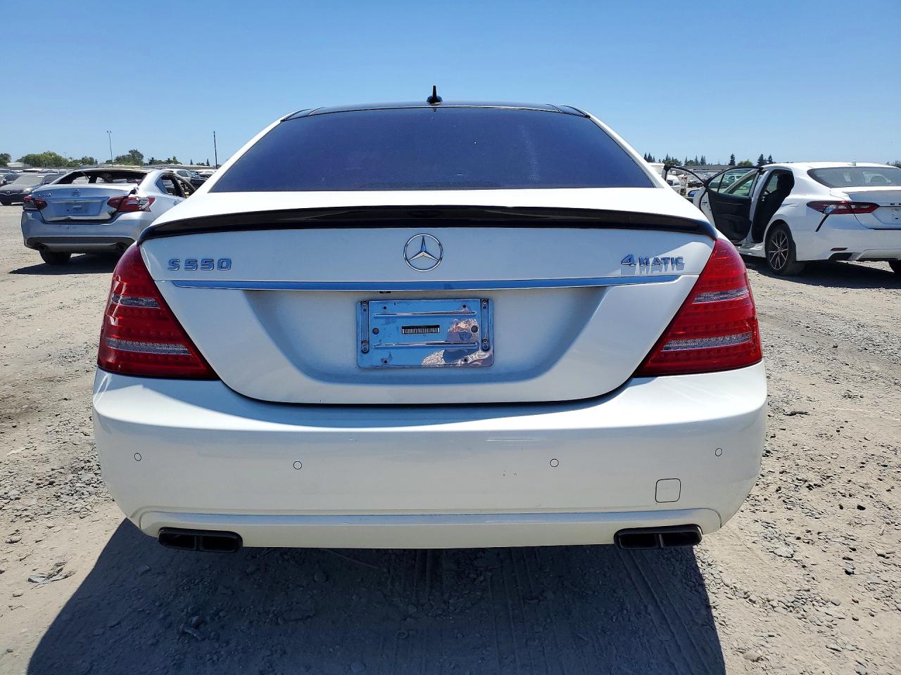 2013 Mercedes-benz S 550 4matic White vin: WDDNG9EB7DA528611