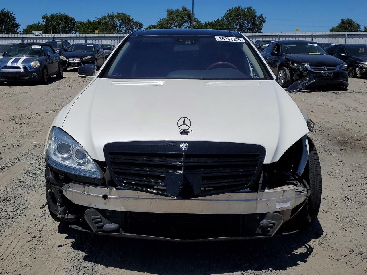 2013 Mercedes-benz S 550 4matic White vin: WDDNG9EB7DA528611