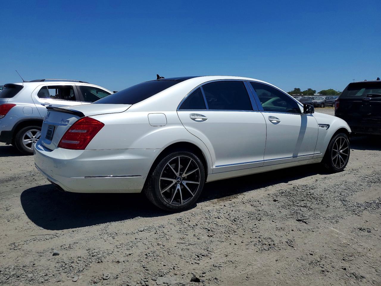 2013 Mercedes-benz S 550 4matic White vin: WDDNG9EB7DA528611