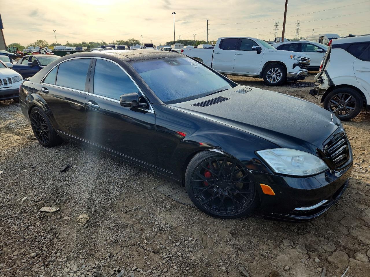 2012 Mercedes-benz S 550 4matic Black vin: WDDNG9EB8CA464688