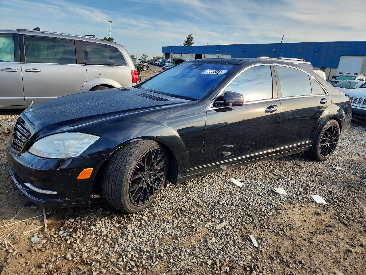 2012 Mercedes-benz S 550 4matic Black vin: WDDNG9EB8CA464688