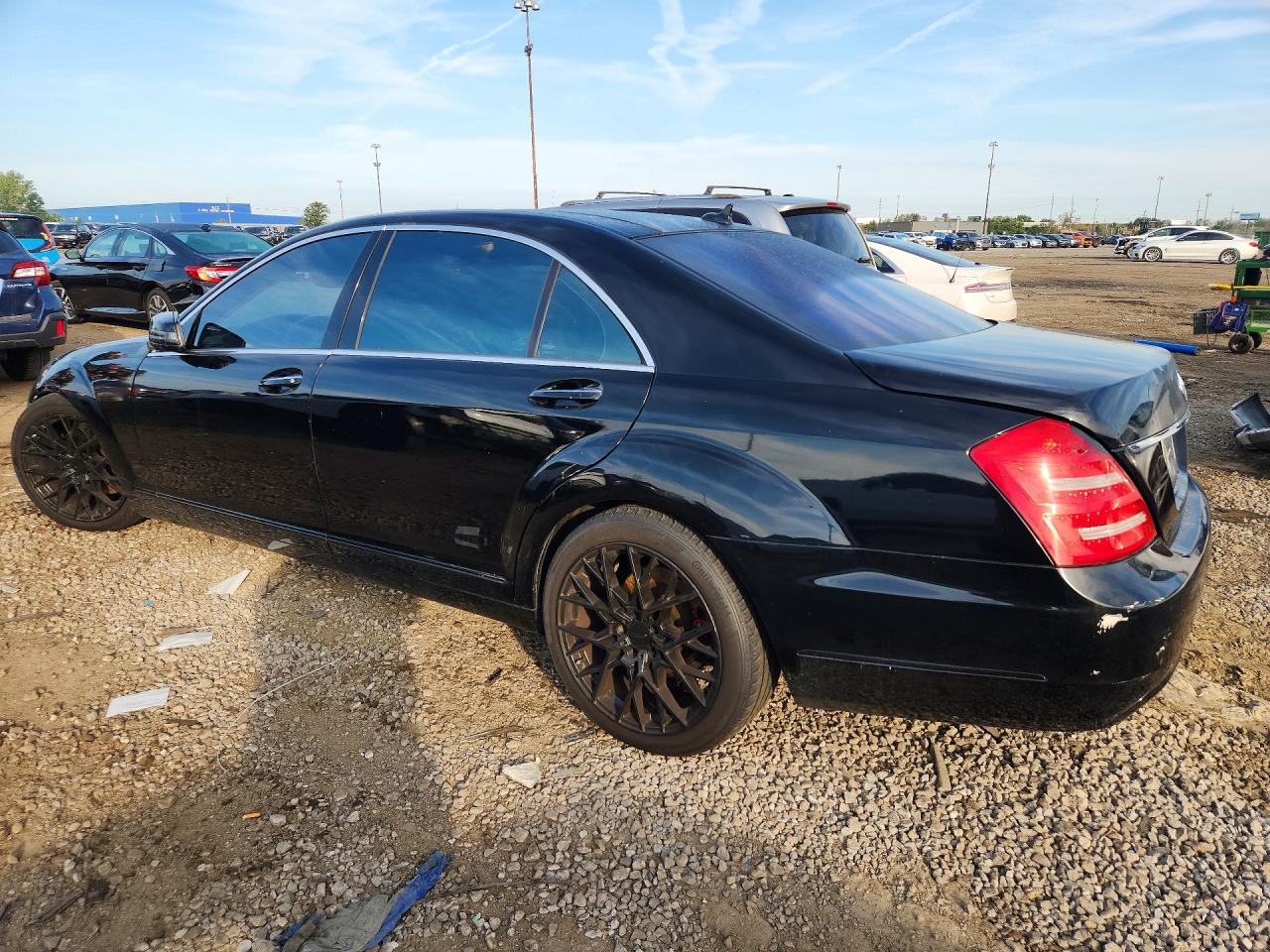 2012 Mercedes-benz S 550 4matic Black vin: WDDNG9EB8CA464688