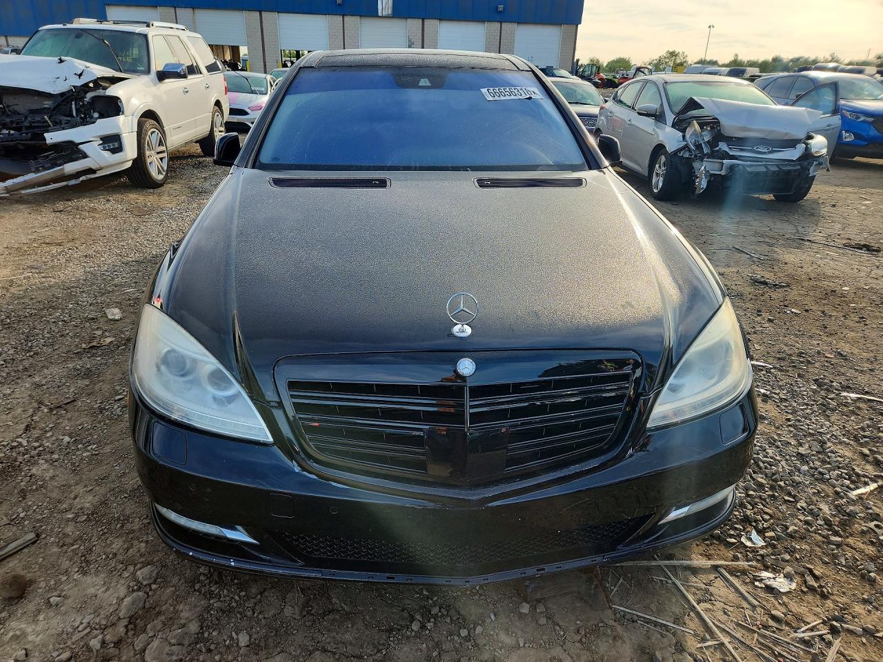 2012 Mercedes-benz S 550 4matic Black vin: WDDNG9EB8CA464688