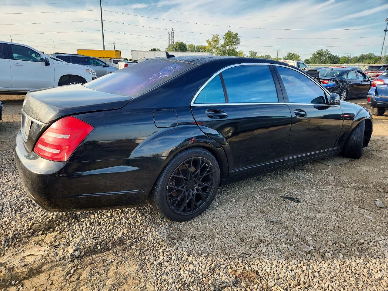 2012 Mercedes-benz S 550 4matic Black vin: WDDNG9EB8CA464688