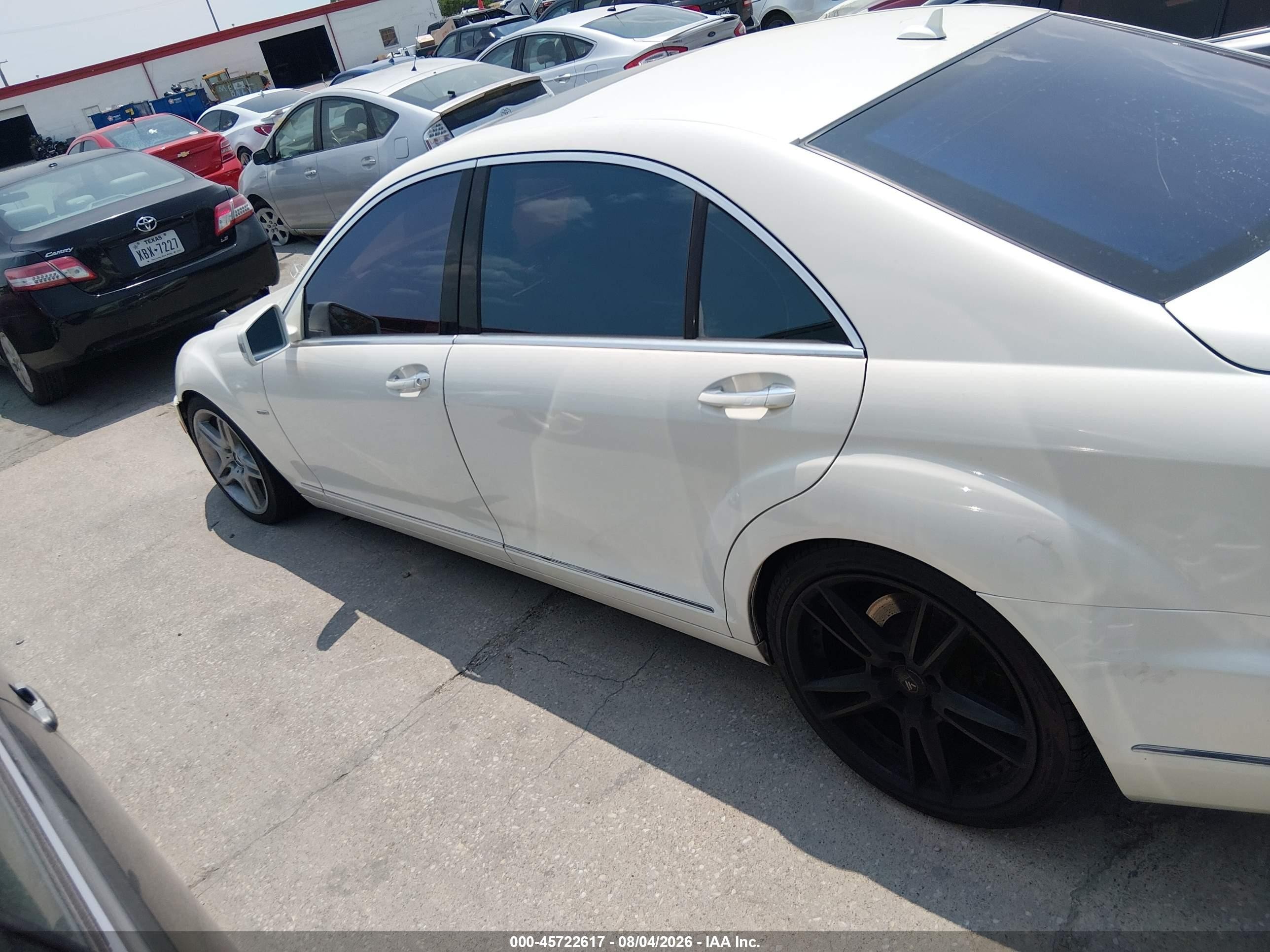 2012 Mercedes-benz S 550 4matic White vin: WDDNG9EB8CA485329