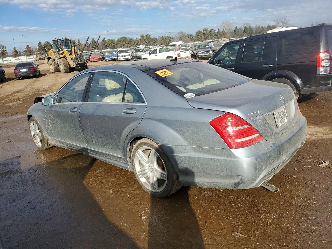 2012 Mercedes-benz S 550 4matic Silver vin: WDDNG9EB9CA455868