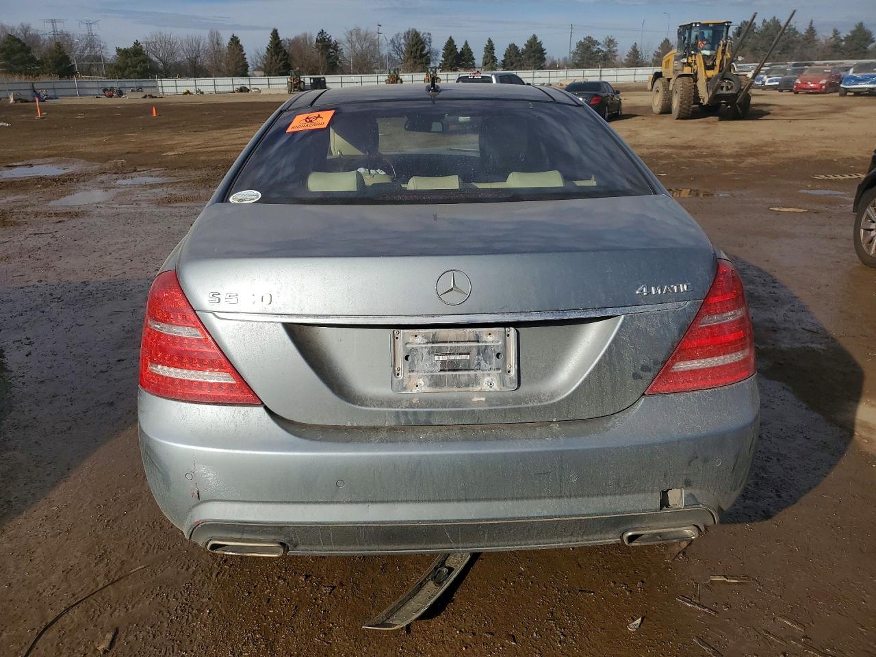 2012 Mercedes-benz S 550 4matic Silver vin: WDDNG9EB9CA455868