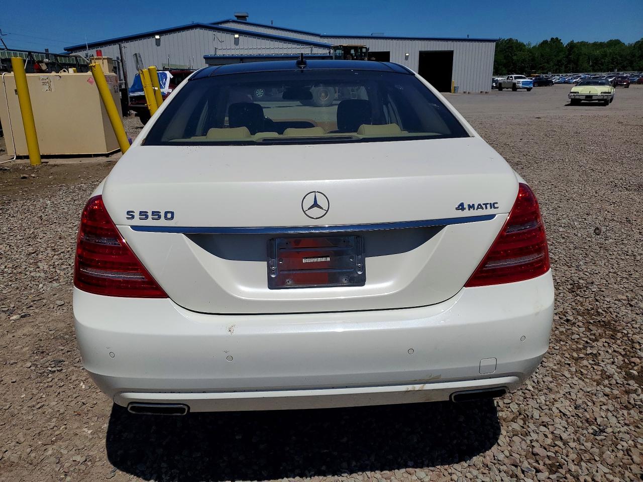 2012 Mercedes-benz S 550 4matic White vin: WDDNG9EB9CA474775