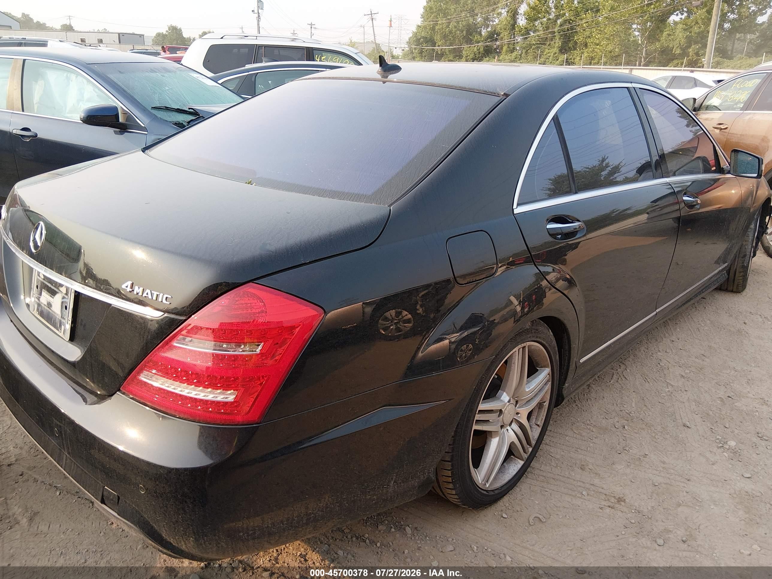 2013 Mercedes-benz S 550 4matic Black vin: WDDNG9EB9DA499564