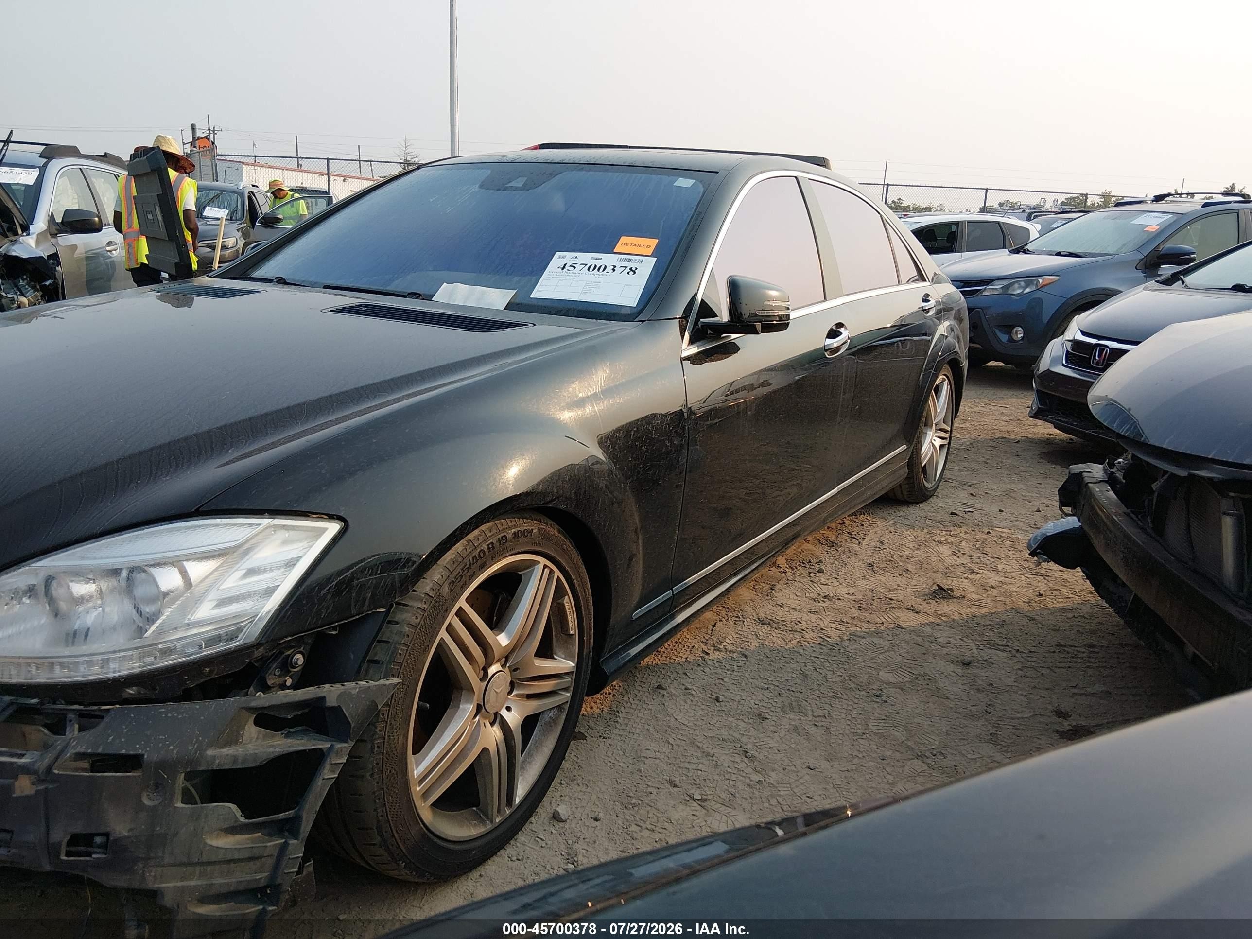 2013 Mercedes-benz S 550 4matic Black vin: WDDNG9EB9DA499564